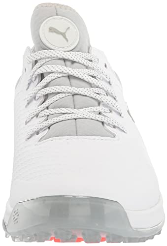 Puma Men's Proadapt Alphacat Golf Shoe, White/High-Rise