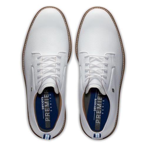 FootJoy Premiere Series Field Golf Shoe in White, Size 10