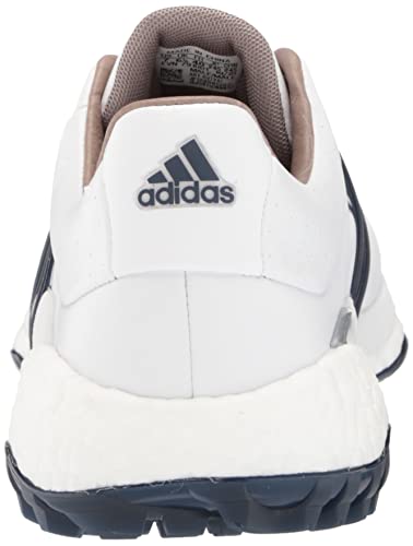 adidas Tour360 22 Golf Shoes, White/Silver/Blue, Size 10.5