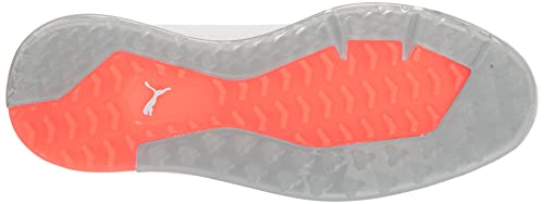 Puma Men's Proadapt Alphacat Golf Shoe, White/High-Rise