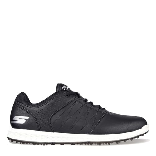 Skechers Men's Black Spikeless Golf Shoe, Wide Fit