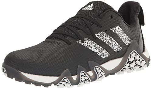 adidas Spikeless Golf Shoes in Core Black/White/Grey, Men's Size 11