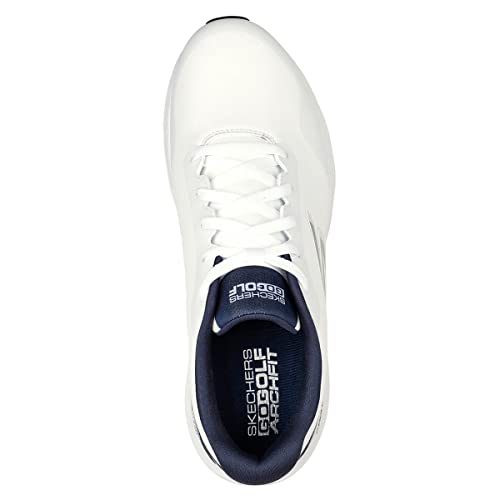 Skechers Men's Arch Fit Spikeless Golf Shoe, White/Navy