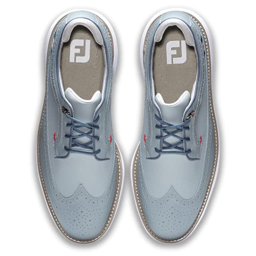 FootJoy Men's Grey Traditions Shield Golf Shoes Size 11