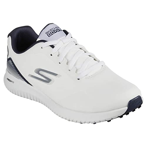 Skechers Men's Arch Fit Spikeless Golf Shoe, White/Navy