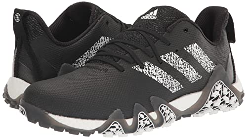 adidas Spikeless Golf Shoes in Core Black/White/Grey, Men's Size 11