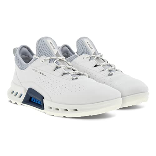 ECCO Men's Biom C4 Waterproof Golf Shoe, White
