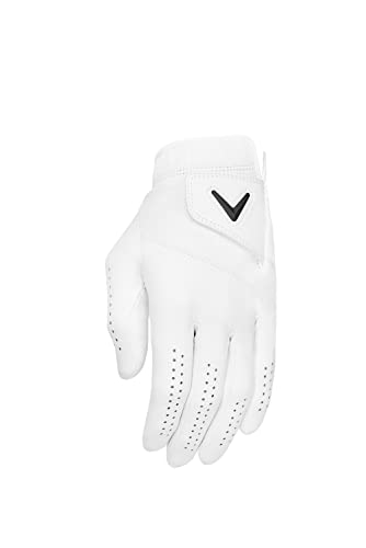 Callaway Tour Authentic Left Hand Golf Glove White