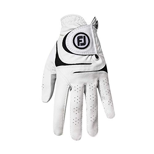 FootJoy Women's WeatherSof Golf Glove, 2-Pack, White, Small