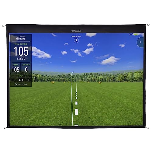 GoSports Golf Simulator Impact Screen - 7 ft or 10 ft