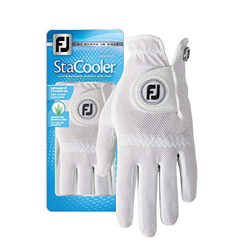 Women's FootJoy StaCooler Golf Glove - Pearl Large