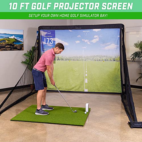 GoSports Golf Simulator Impact Screen - 7 ft or 10 ft