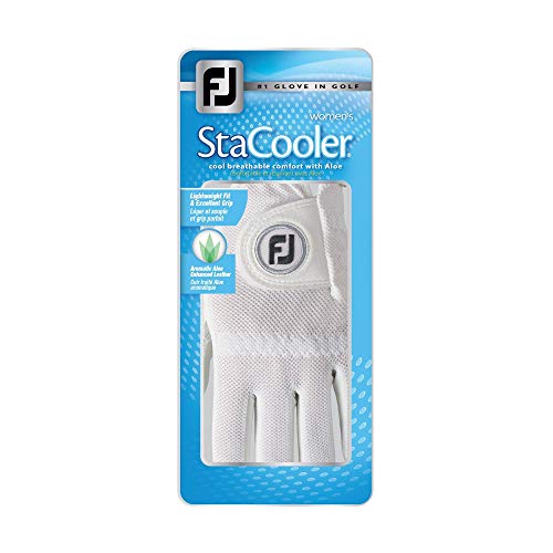 Women's FootJoy StaCooler Golf Glove - Pearl Large