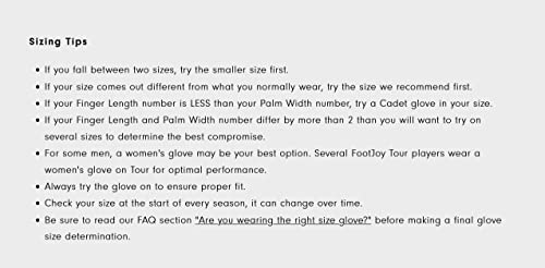 FootJoy Women's WeatherSof Golf Glove, 2-Pack, White, Small