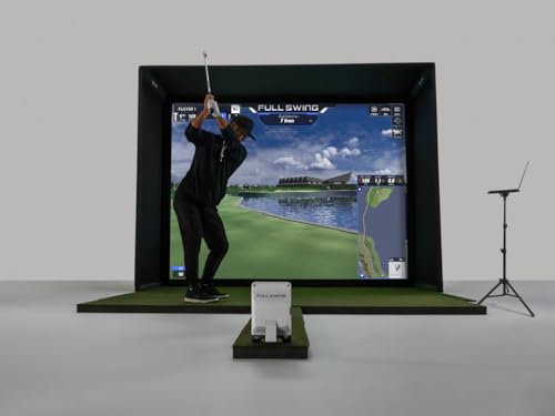 Indoor Full Swing Golf Simulator Kit with Enclosure