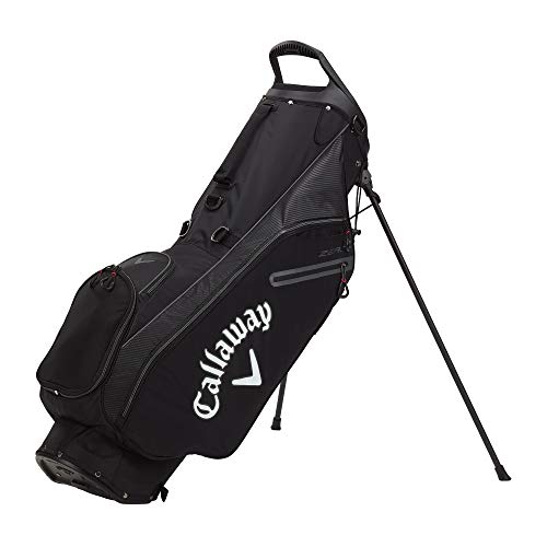 Callaway 2021 Hyperlite Zero Stand Golf Bag, Black/White