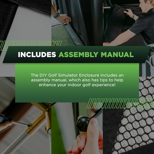 DIY Golf Simulator Enclosure Kit - SIGPRO Screen