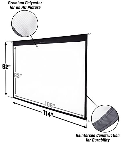 GoSports Golf Simulator Impact Screen - 7 ft or 10 ft