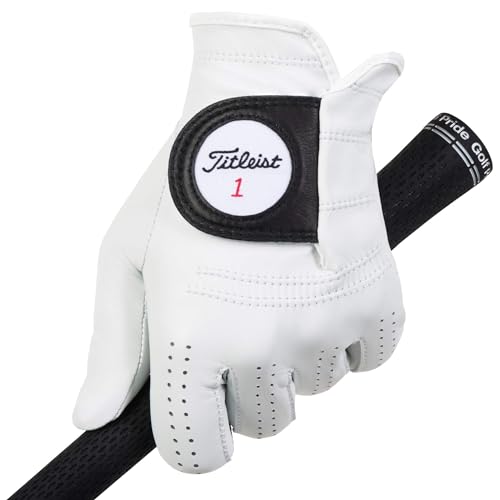 Titleist Players Men's Left Hand Golf Glove, Size Large
