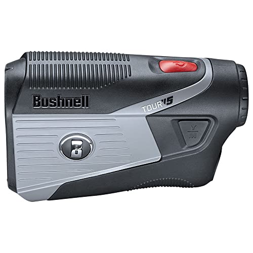 Bushnell Tour V5 Golf Laser Rangefinder, Pinseeker Technology