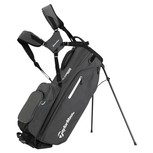 Gray TaylorMade Flextech Crossover Stand Bag