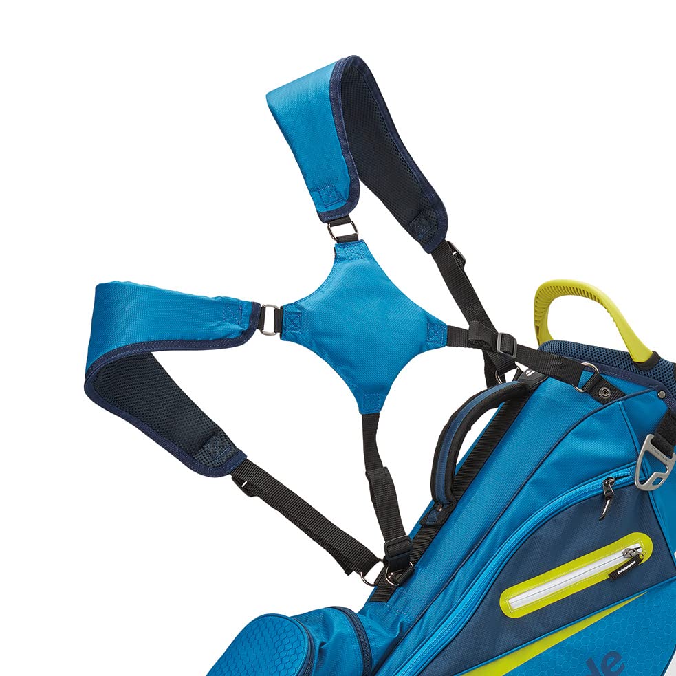 TaylorMade 2022 Select ST Golf Stand Bag Blue/Navy/Lime