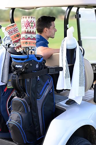 Bag Boy Chiller Hybrid Bag in Black/Charcoal/Red