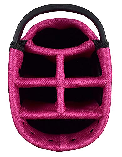 Hot-Z Ladies Ultra Lite Stand Bag - Pink Plaid