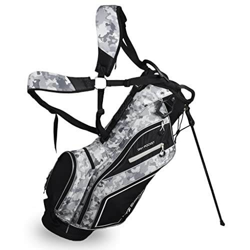 Hot-Z Golf Sport Stand Bag in Black/White/Camo