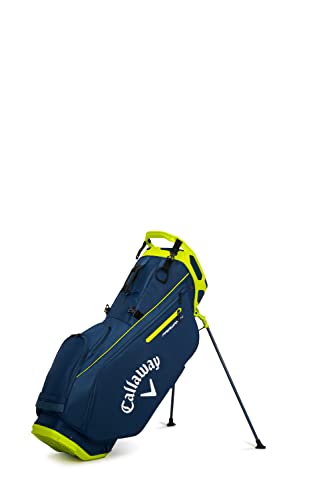 Callaway Navy/Flow Yellow Golf Fairway 14 Stand Bag