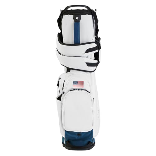TaylorMade Flextech Crossover Stand Bag in Red/White/Blue