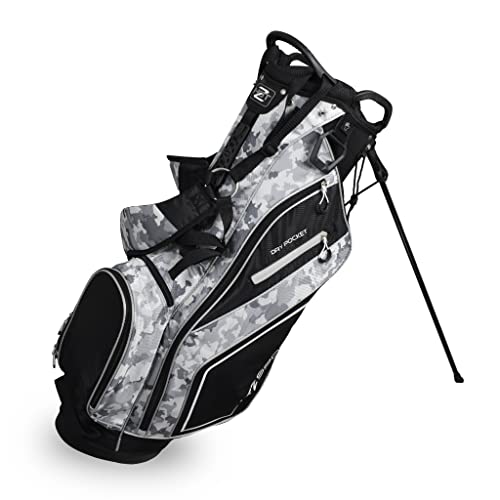 Hot-Z Golf Sport Stand Bag in Black/White/Camo