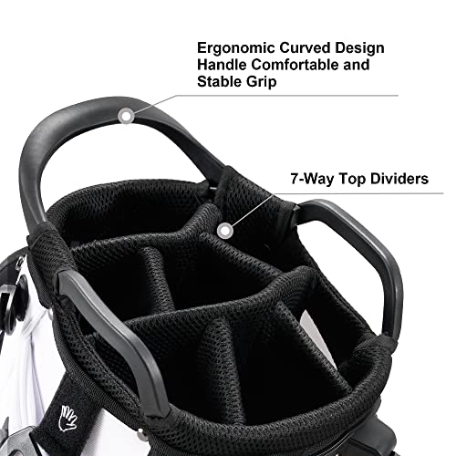 KVV Lightweight Golf Stand Bag with Full-Length Dividers
