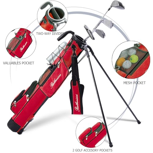 Lightweight Golf Stand Bag with Comfortable Padded Strap