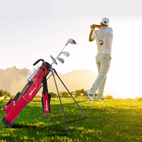 Lightweight Golf Stand Bag with Comfortable Padded Strap