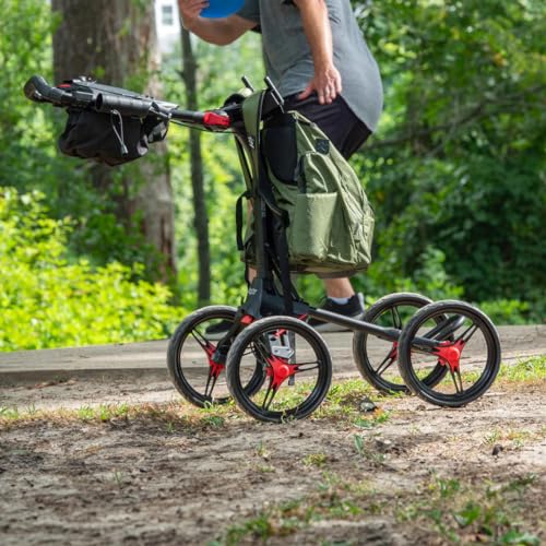 Quad XL Disc Golf 4 Wheel Push Cart