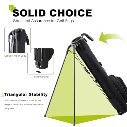 Lightweight Stand Carry Bag for Golf - Durable & Easy to Carry