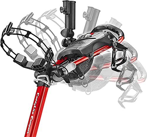 CaddyTek CaddyLite Red Compact Golf Push Cart