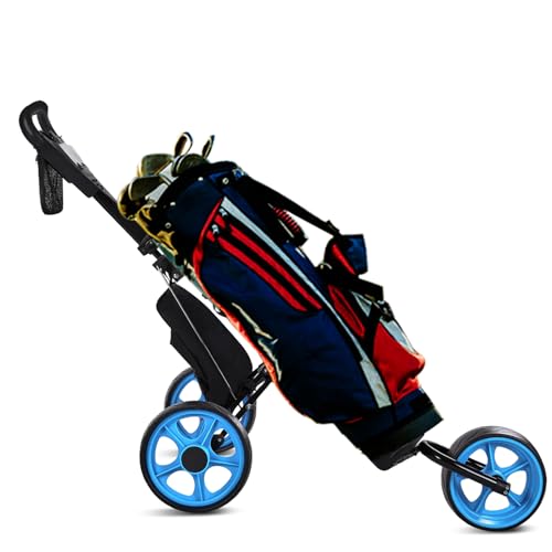 Foldable JANUS Golf Cart with Clicker Counter & Ice Bag