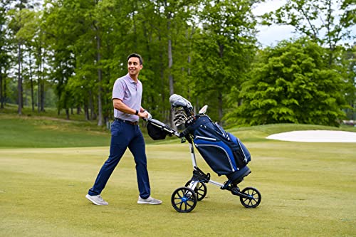 Bag Boy Nitron 3-Wheel Golf Push Cart, Convenient Features
