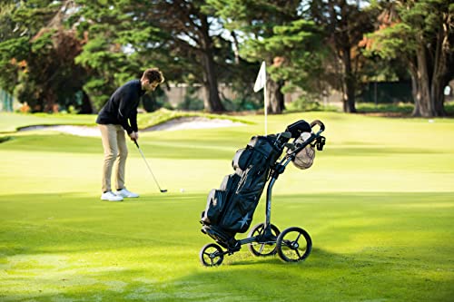 Pro Golf S20 3-Wheel Push Cart with Accessories