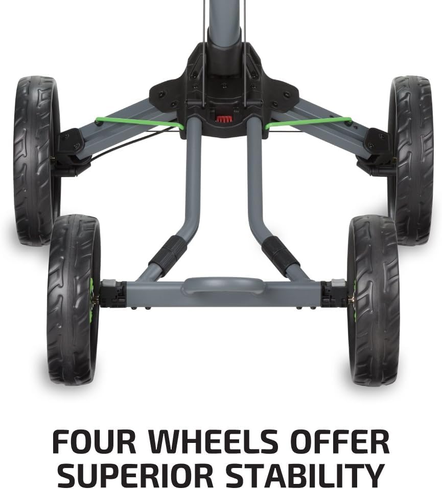 Quad XL Disc Golf 4 Wheel Push Cart