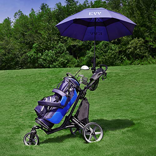 KVV 3 Wheel 360 Rotating Golf Push Cart