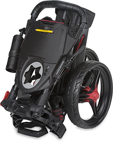 Bag Boy Compact 3 Golf Push Cart with Accessories