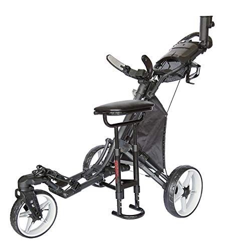 CaddyTek CaddyLite ONE - Swivel, Version 8 (Dark Grey/Black)