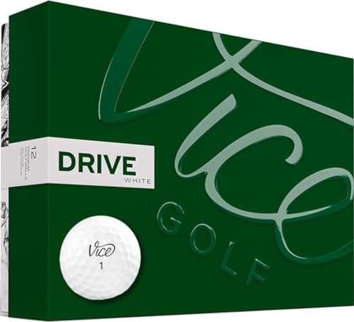 White Vice Drive Golf Balls