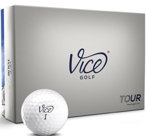 Vice Tour White Golf Balls - 12 Pack