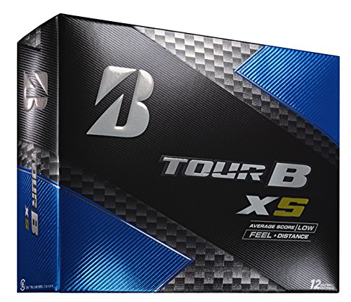 Bridgestone Tour B XS Golf Balls, White (One Dozen)
