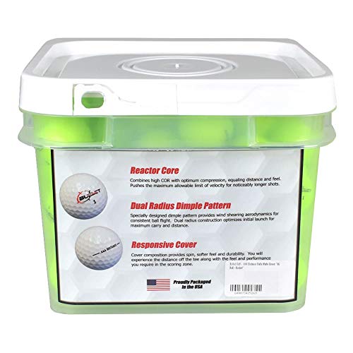 Matte Colored Golf Balls - Bullet .444 - 96 Pack