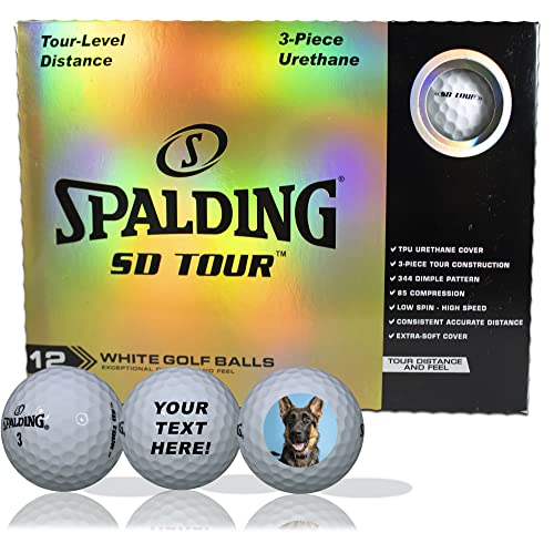 Customize Spalding SD Tour Golf Balls for Unique Experience